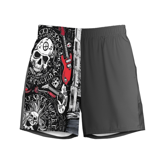Heavier & Metallier Dad Swimmers Trunks