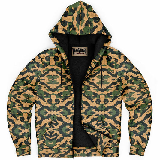 Press Camo Premium Microfleece Zipper Hoodie